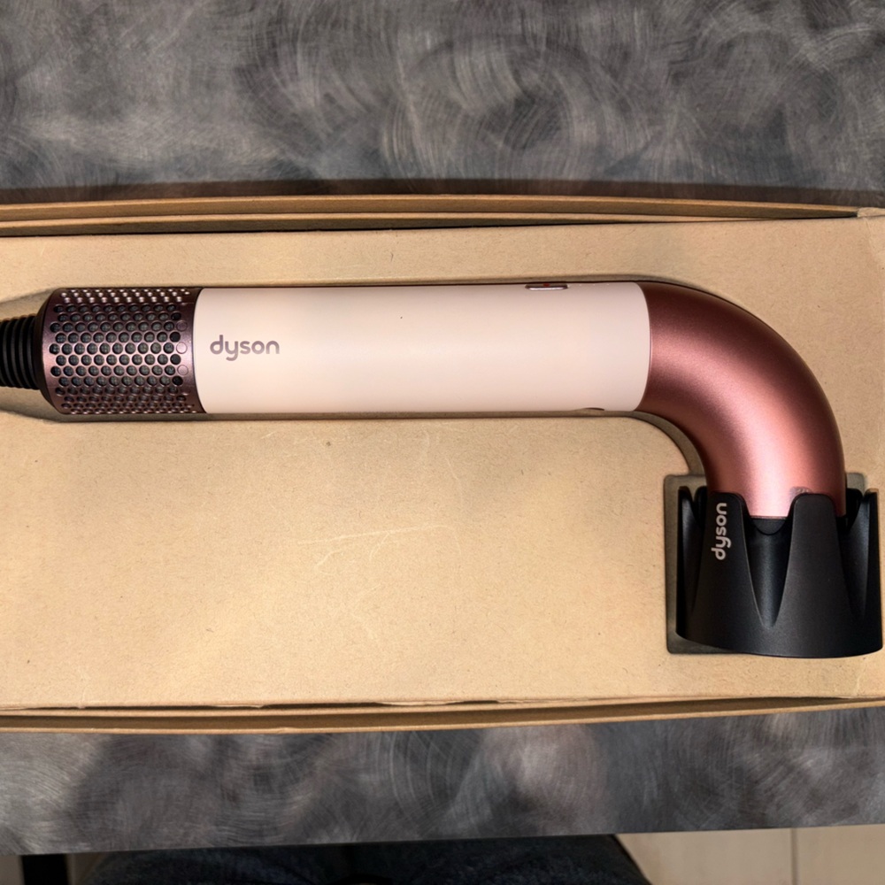 Dyson Hair Styler in Rose and Black